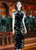 Elegant Retro Chinese Style Velvet Floral Daily Modified Qipao Cheongsam