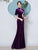 Luxury Velvet Cheongsam Qipao Dress Long Fitted Mermaid Evening Gown