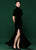 Luxury Velvet Cheongsam Qipao Dress Long Fitted Mermaid Evening Gown