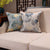 Lotus Chinese Style Throw Pillow Cover for Sofa and Bed