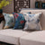 Lotus Chinese Style Throw Pillow Cover for Sofa and Bed