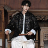 Traditional Chinese Tang Suit - Luxury Fleece Winter Jacket for Men