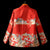 Winter Chinese Tang Jacket - Warm Down Coat with Landscape Design