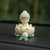 Buddha on a Lotus Base Design Ornament Car Dashboard Fragrance Decor