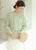 Chinese Style Hand-Painted Woolen Coat Zen Tea Ceremony Outfit Women's Hanfu