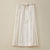 Elegant White Hanfu Skirt for Autumn Winter Versatile Pleated Tulle Midi Skirt for Work