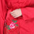 Manteau de mère de veste chinoise de broderie florale de col en V