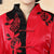 Abrigo de la madre de la chaqueta china del tafetán del bordado floral