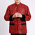 Veste chinoise traditionnelle à col mandarin et motif de bon augure