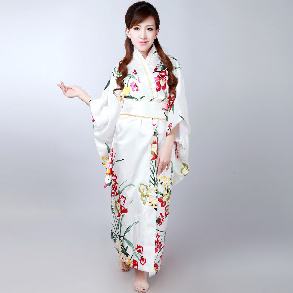 IDREAMMART Plaids & Checks Pattern Traditional Japanese Kimono