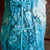 Knielanges Cheongsam-Traditions-Chinesisches Kleid mit Flügelärmeln
