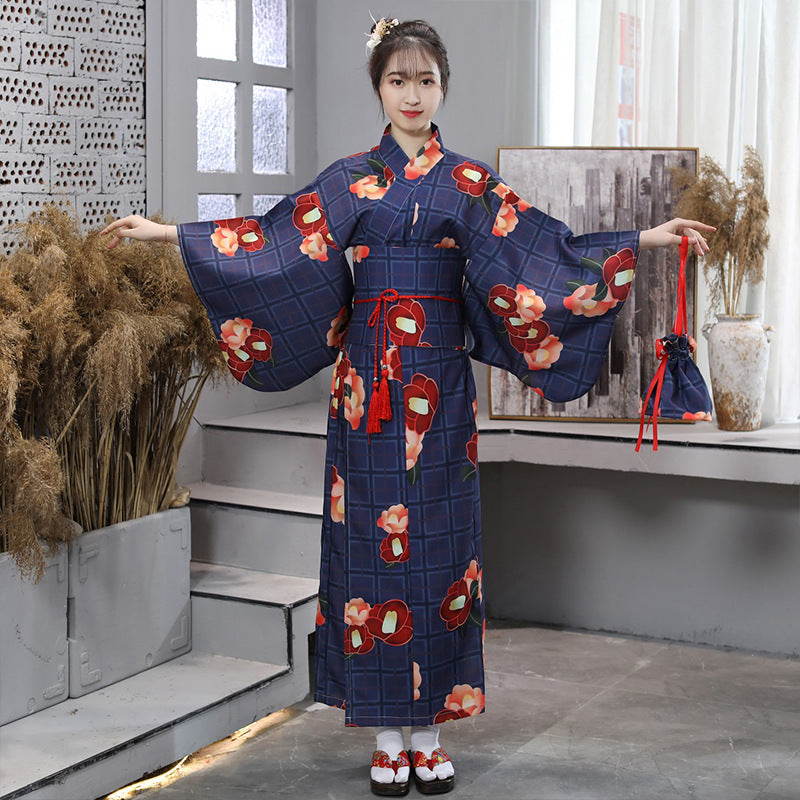 – für Pattern Mädchen Kleidung IDREAMMART Japanischer Lovelive mit Kimono fester