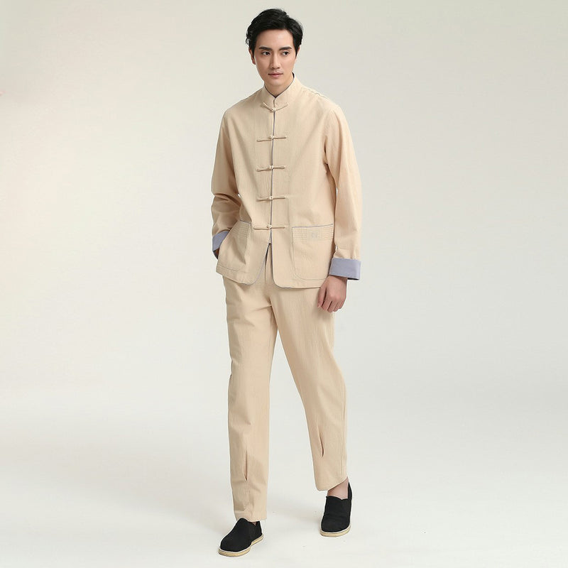 Linen Traditional Chinese Kung Fu Suit – IDREAMMART