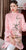 Broderie florale rétro style chinois brocart ouatée manteau coupe confortable