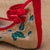 Chaussures à talons compensés à broderie florale traditionnelle chinoise