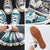 Traditioneller chinesischer Stil Blumen Canvas Schuhe Hohe Schuhe Sneaker