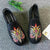 Mocasines de los zapatos casuales chinos tradicionales del bordado del flamenco