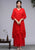 Costume tradizionale cinese in chiffon di Liziqi Hanfu con scollo a V e maniche di loto