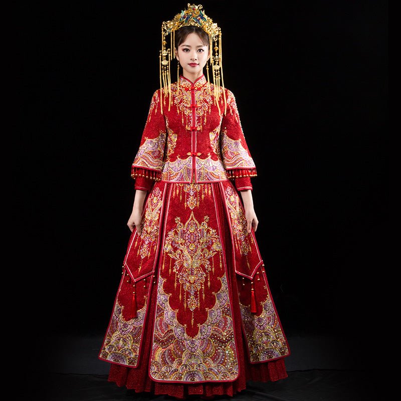 Qing Dynasty Chinese Wedding Dress