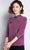 Chemise en tricot de style chinois avec haut cheongsam en velours de vison