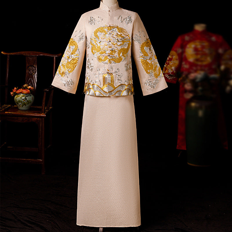 Traditional chinese clearance groom outfit