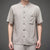 100 % Baumwolle Chinesisches Han Kostüm Zen Coat Base Shirt