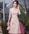 1930er Jahre chinesisches Cheongsam-Kleid im Shanghai-Stil mit Spitzenkante