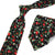 Corbata de caballero estilo oriental de algodón floral
