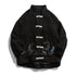 Clouding Stickerei Dicke Camo Fleece Unisex Jacke im chinesischen Stil
