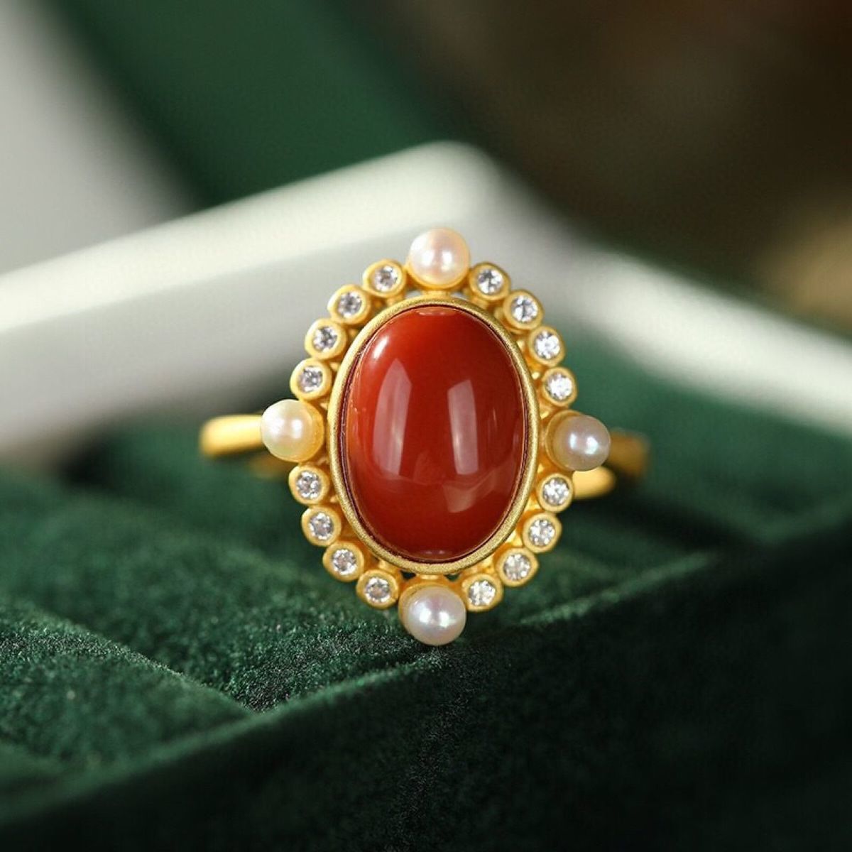 CoLife Jewelry 100% Natural Italian Red Coral Ring for Daily Wear 4*6mm  Precious Coral Silver Ring Birthday Gift for Girl - AliExpress
