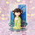 Chinese Ancient Girl Resin Oriental Desktop Decor